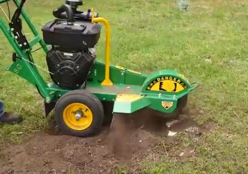 Equipment Used in Stump Grinding